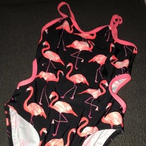 Toddler flamingo swimsuit